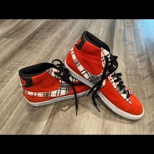 Nike Ben Simmons x Blazer Mid Premium 'Plaid' Mens Sneakers